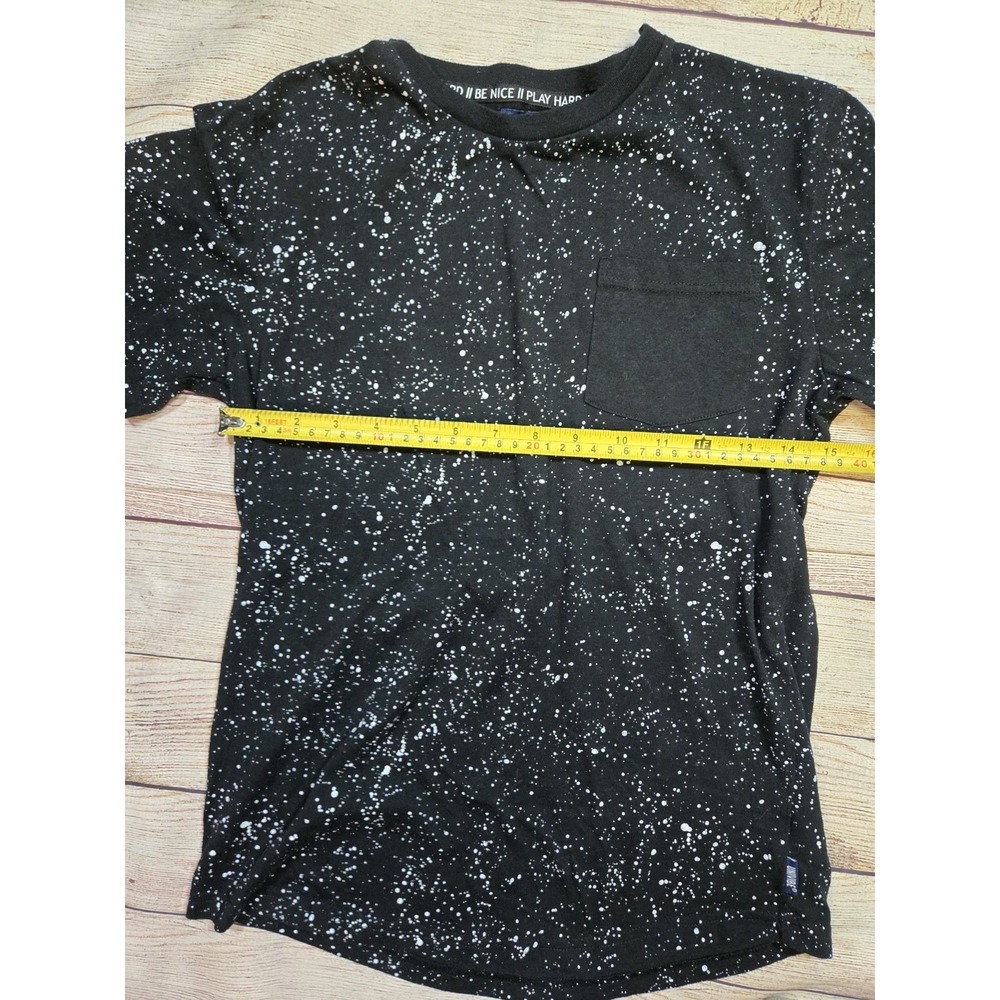 Univibe Boy's T-shirt  Size Large Black Pocket‎ Tee Unisex - Picture 7 of 8